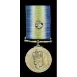 South Atlantic 1982, with rosette, (24522368 Pte R J Manning RPC) an official replacement, i...