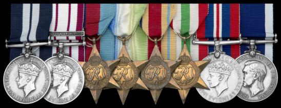 A fine Second War 'Bismarck action' D.S.M. group of eight awarded to Stoker Petty Officer R....