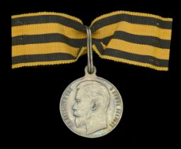 Russia, Empire, Medal for Zeal, Nicholas II, small silver medal, unnamed as issued, on incor...