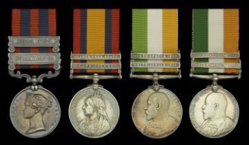 Renamed Medals (4): India General Service 1854-95, 2 clasps, Burma 1887-89, Burma 1885-7, cl...