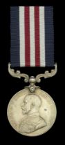 A Great War 'Western Front' M.M. awarded to Sergeant S. Gilleney, Royal Garrison Artillery,...