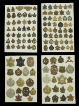 Canadian Expeditionary Force Cap Badges. A scarce selection including, 1st British Columbia...