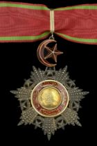 Ottoman Empire, Order of the Medjidieh, Second Class neck badge, by Paul Stopin, Palais Roya...