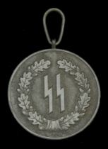 Germany, Third Reich, S.S. Faithful Service Medal, Fourth Class, for 4 Years' Service, bronz...
