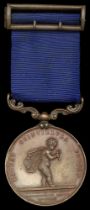 Royal Humane Society, small bronze medal (successful) (Captain H. Cox 1st. Worcester Artilly...