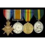 Four: Acting Sergeant G. Smee, 5th Battalion, Essex Regiment 1914-15 Star (400 Pte. G. Sm...