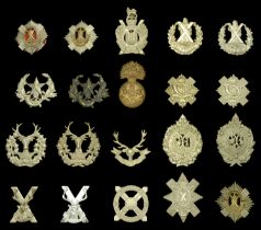 Scottish Badges. A selection of Scottish badges including Royal Scots, Royal Scots Fusilier...