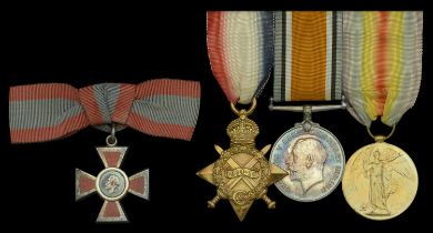 A Great War A.R.R.C. group of four awarded to Sister Irene de P. Cave-Brown-Cave, Queen Alex...