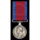 Waterloo 1815 (Richard Rowe. 2d. Batt. Coldsm. Guards.) re-engraved naming, fitted with an e...