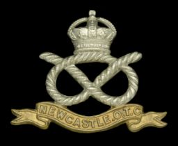 South Staffordshire Newcastle Officers Training Corps Cap Badge. A very scarce standard pat...