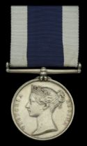 Royal Navy L.S. & G.C., V.R., wide suspension (Joseph Critchett. Quartermaster. H.M.S. Queen...