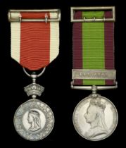 The 'Maiwand survivor' Abyssinia and Afghanistan pair awarded to Major-General C. M. Griffit...