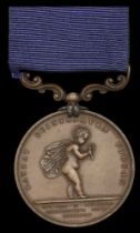 Royal Humane Society, small bronze medal (successful) (Thos. W. Collins, Gunner, R.A. 11. Ap...