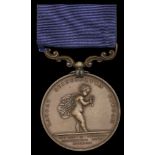 Royal Humane Society, small bronze medal (successful) (Thos. W. Collins, Gunner, R.A. 11. Ap...