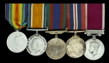 Five: Private E. Porter, Devonshire Regiment, later Royal Canadian Ordnance Corps British...