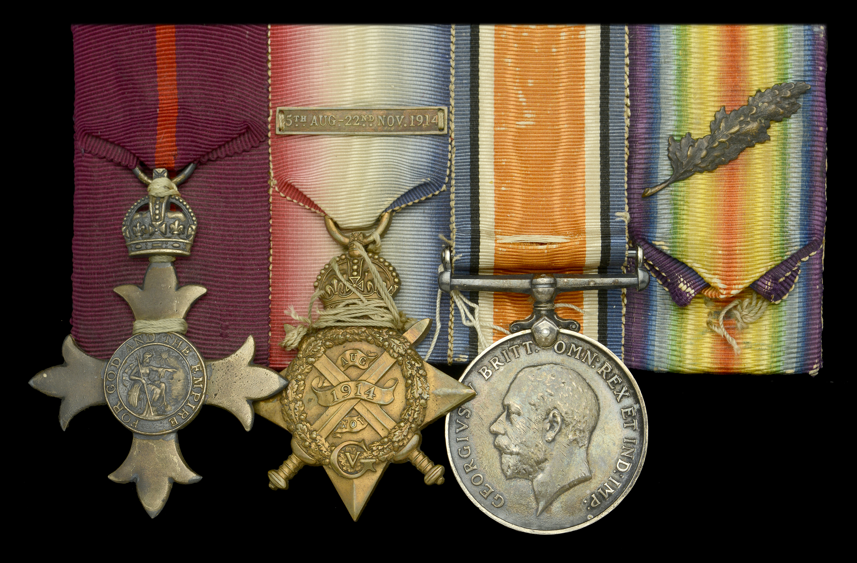 A Great War 'Mesopotamia' O.B.E. group of three awarded to Major W. C. Reid, 32nd Lancers, I...