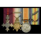 A Great War 'Mesopotamia' O.B.E. group of three awarded to Major W. C. Reid, 32nd Lancers, I...