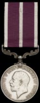 Army Meritorious Service Medal, G.V.R., 3rd issue, coinage head (Sjt. Mjr. C. Potter. R.A.)...