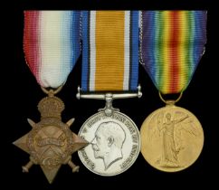 Three: Lance-Corporal C. Hewitt, North Staffordshire Regiment, who was killed in action in M...