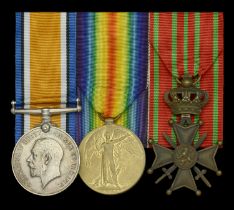 Three: Sergeant F. Hinchliffe, Royal Garrison Artillery, who died of wounds on the Western F...