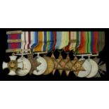 A superb Second World War D.S.O. and Bar group of twelve awarded to Captain C. H. Petrie, Ro...