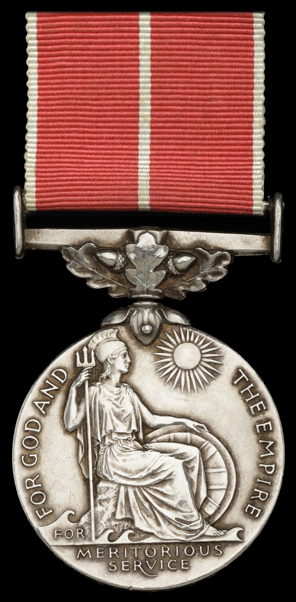 A Second War 'North West Europe' B.E.M. awarded to Sergeant J. B. Baker, Royal Artillery...