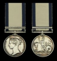 Naval General Service 1793-1840, 1 clasp, Trafalgar (Samuel Spooner.) nearly extremely fine