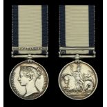 Naval General Service 1793-1840, 1 clasp, Trafalgar (Samuel Spooner.) nearly extremely fine