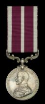 Army Meritorious Service Medal, G.V.R., 1st issue (278335 3/Cl: Mr: Gnr: G. Brooks. R.G.A.)...