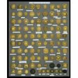 Buttons. A good selection of Victorian Regular Infantry large and small size Officers' butt...