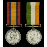 Pair: Nursing Sister V. P. Squire, Princess Christian's Army Nursing Service Reserve Quee...