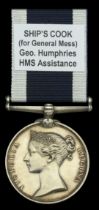 Royal Navy L.S. & G.C., V.R., narrow suspension (Geo: Humphries, Sh: Ck For Genl. Mess, H.M....