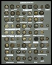 Buttons. A good selection of Victorian Infantry Volunteer Battalion buttons, the majority O...