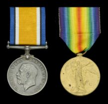 Pair: Worker Rose Breton, Queen Mary's Army Auxiliary Corps British War and Victory Medal...