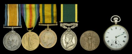 Four: Warrant Office Class II W. J. Parminter, Gloucestershire Regiment British War and V...