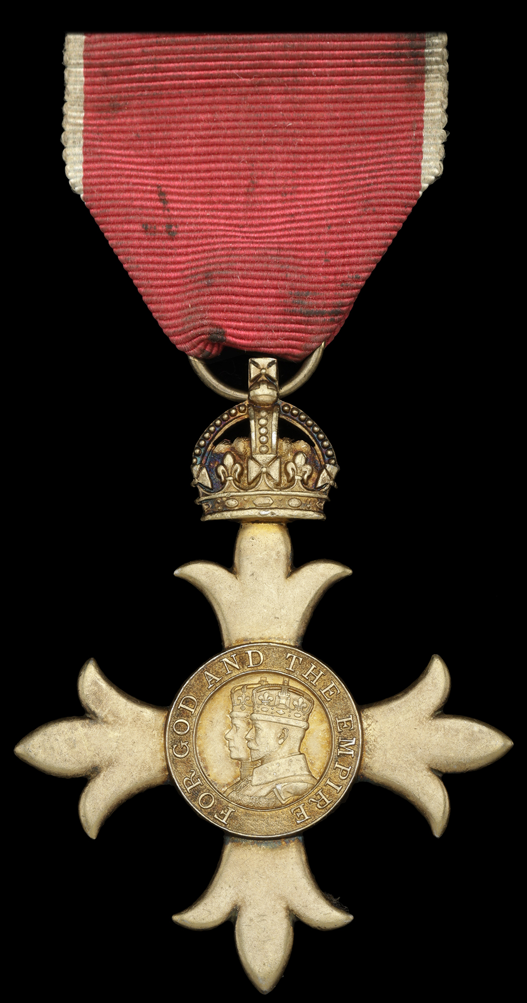 The Most Excellent Order of the British Empire, O.B.E. (Civil) Officer's 2nd type breast bad...