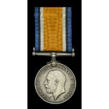 British War Medal 1914-20 (2. Lieut. H. G. Bache.) very fine Â£80-Â£100