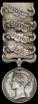 Crimea 1854-56, 4 clasps, Alma, Balaklava, Inkermann, Sebastopol (Drivr. F. Merton. R.H.A.)...