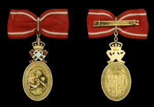 Queen Victoria's Jubilee Institute for Nurses Queen Alexandra's Committee badge, silver-gilt...