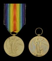 Victory Medal 1914-19 (2) (2789 Wkr. E. E. Court. Q.M.A.A.C.; S. Nurse G. W. Robertson.) goo...