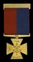 Boy Scouts Association Gallantry Cross, 3rd Class, 2nd issue, gilt (A. D. Perris 6.1.51) wit...