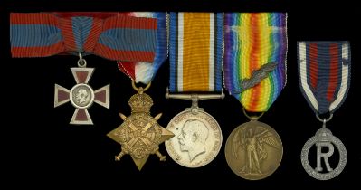 A Great War A.R.R.C. group of four awarded to Acting Sister Muriel G. Rowe, Queen Alexandra'...