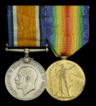 Pair: Captain O. H. Cheffins, Royal Engineers, late 19th (2nd Tyneside Pioneer) Battalion, N...