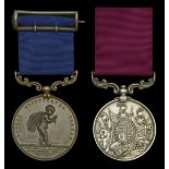 A fine Royal Humane Society Lifesaving pair awarded to Sergeant Farrier W. Bridge, Royal Hor...