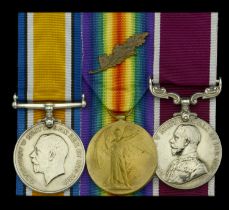 Three: Battery Quartermaster Sergeant J. R. Ribbands, Royal Garrison Artillery British Wa...