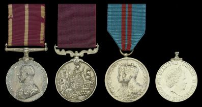 Damaged and Defective Medals (4): Army Meritorious Service Medal, G.V.R., 2nd issue with fix...