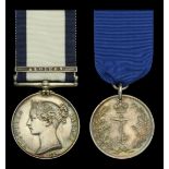 The rare 'Algiers' and 'Anchor' type L.S. & G.C. pair awarded to Colour Sergeant J. Pickford...