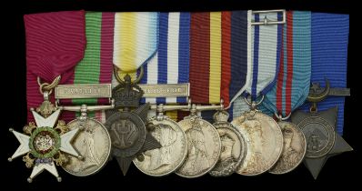 A fine 'Mekran Expedition 1898' C.B. group of nine awarded to Colonel R. C. G. Mayne, Bombay...