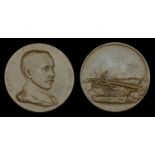 Haynes Memorial Medal (No. 22295 Sapper L. Hutchings 214 Party) 56mm, bronze, by F. Bowcher,...