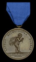 Royal Humane Society, large bronze medal (unsuccessful) (Thos. Collins A.B. H.M.S. â€œDeeâ€ Vit...